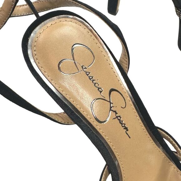 Jessica Simpson Balina 4 Strappy Open Toe Platform Heels - Size 7.5 (38) - Picture 6 of 8